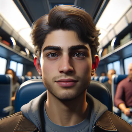 GCSE Spanish speaking practice app preview showing an AI conversation prompt in Spanish