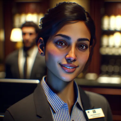 GCSE French speaking practice app preview showing an AI conversation prompt in French