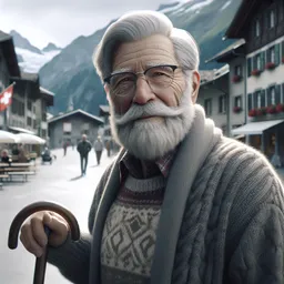 Visiting Grandparents in Switzerland