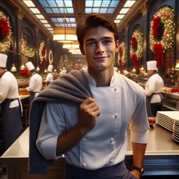 Holiday Job in a Hotel Kitchen