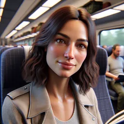 Train Ride to Hamburg