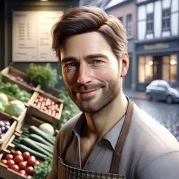 Vegetable Shopping in Germany