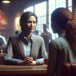 Speaking with your manager in a restaurant