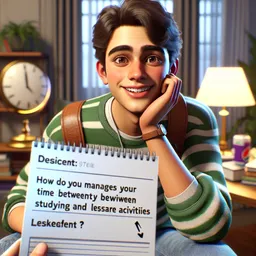 Tiempo libre y estudio