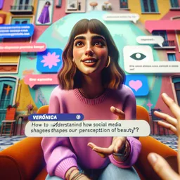 Redes sociales y belleza